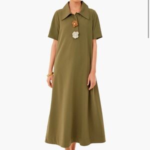 Tuckernuck Olive Green Scout Dress XL